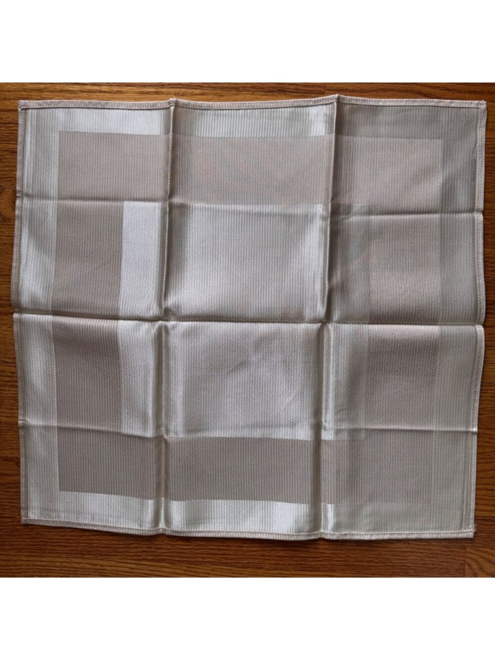 14 Crystal Glow Vintage Celanese Acetate Stain-Resistant Napkins Table Damask - Picture 12 of 12